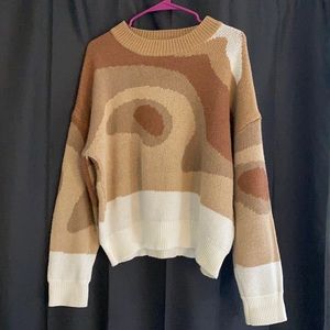 SHEIN colorblock sweater